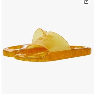 Coach - Jelly Slides - Buttercup - size 10